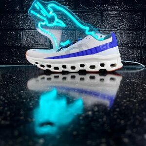 On Cloudmonster Men's Walking Marathon Running Plated Shoes Sneakers White - 12